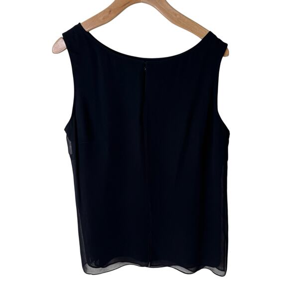 NITYA Double Layered Keyhole Sleeveless Blouse Size 38 - Picture 1 of 9